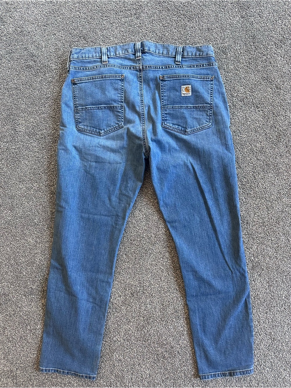Carhartt Men's Medium Blue Straight Jeans
